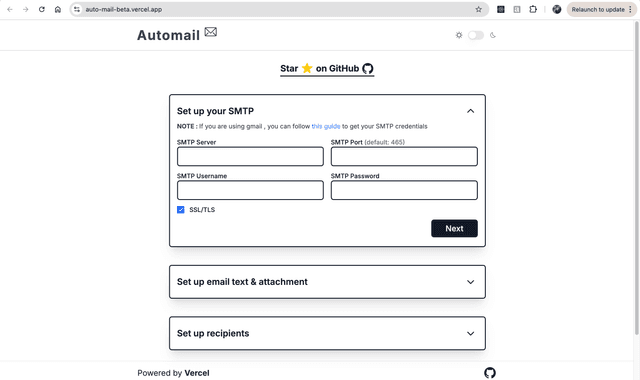 Automail - Email Automation Tool