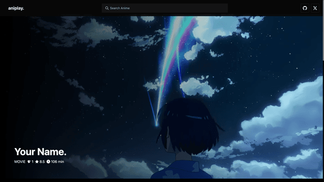 Aniplay - Anime Streaming Platform | HLS & Adaptive Bitrate Streaming